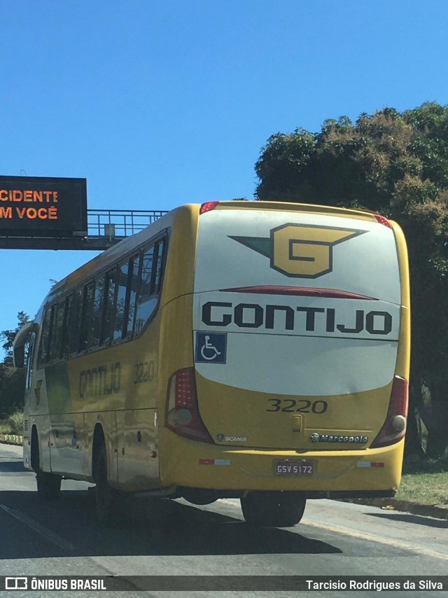 Empresa Gontijo de Transportes 3220 na cidade de Belo Horizonte, Minas Gerais, Brasil, por Tarcisio Rodrigues da Silva. Número da foto: #9035857.