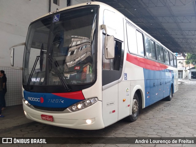 Viação Riodoce 71207 na cidade de Ipatinga, Minas Gerais, Brasil, por André Lourenço de Freitas. ID da foto: 9034365.