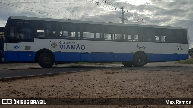 Empresa de Transporte Coletivo Viamão 588 na cidade de Alvorada, Rio Grande do Sul, Brasil, por Max Ramos. Número da foto: #9036329.