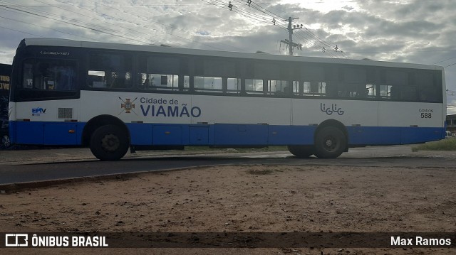 Empresa de Transporte Coletivo Viamão 588 na cidade de Alvorada, Rio Grande do Sul, Brasil, por Max Ramos. ID da foto: 9036329.