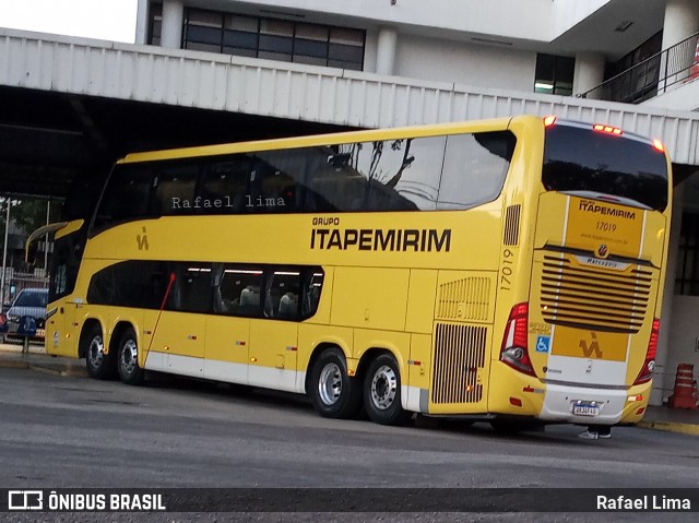 Viação Itapemirim 17019 na cidade de Niterói, Rio de Janeiro, Brasil, por Rafael Lima. ID da foto: 9036319.