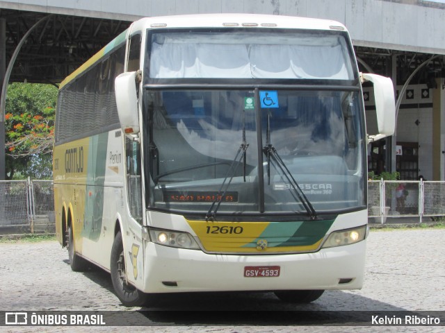 Empresa Gontijo de Transportes 12610 na cidade de Campos dos Goytacazes, Rio de Janeiro, Brasil, por Kelvin Ribeiro. Número da foto: #9035991.