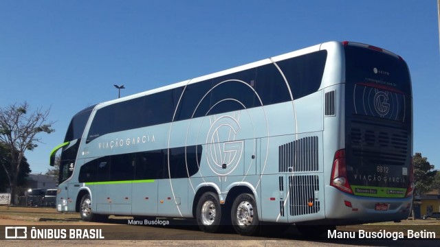 Viação Garcia 8812 na cidade de Cascavel, Ceará, Brasil, por Manu Busóloga Betim. Número da foto: #9035155.