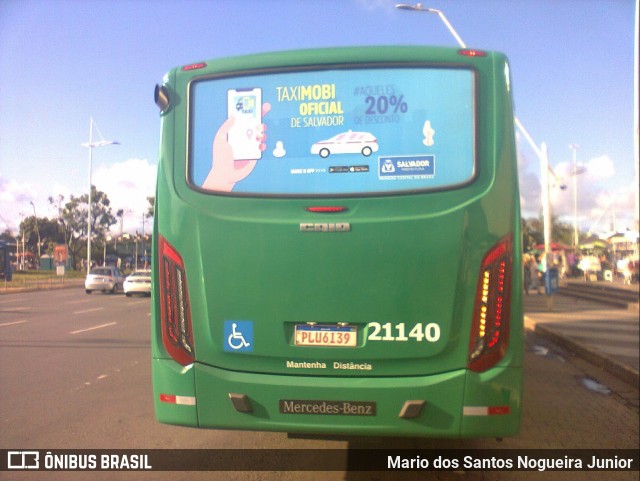 OT Trans - Ótima Salvador Transportes 21140 na cidade de Salvador, Bahia, Brasil, por Mario dos Santos Nogueira Junior. Número da foto: #9035625.