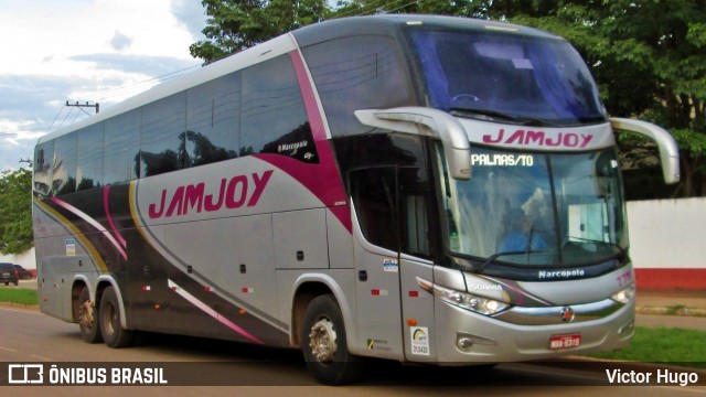 Viação Jam Joy 7711 na cidade de Marabá, Pará, Brasil, por Victor Hugo. Número da foto: #9034875.