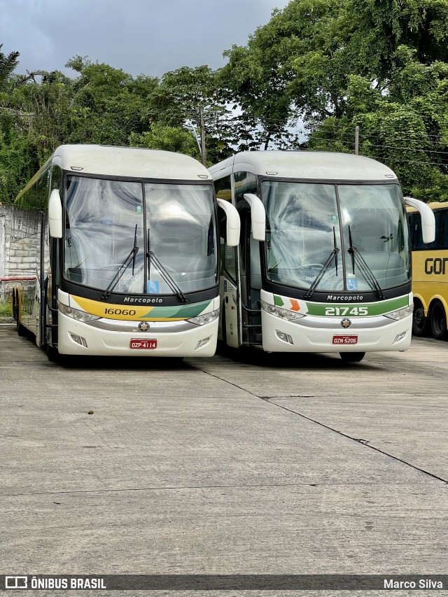 Empresa Gontijo de Transportes 16060 na cidade de Recife, Pernambuco, Brasil, por Marco Silva. ID da foto: 9035095.