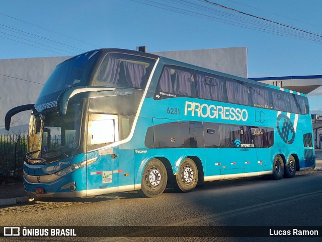 Auto Viação Progresso 6231 na cidade de Serra Talhada, Pernambuco, Brasil, por Lucas Ramon. Número da foto: #9036266.