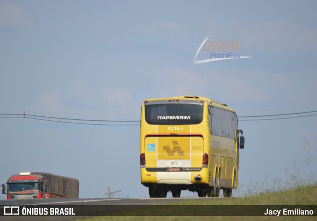 Viação Itapemirim 5073 na cidade de Limeira, São Paulo, Brasil, por Jacy Emiliano. ID da foto: 9035499.