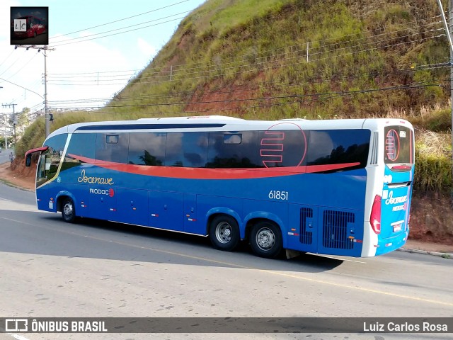 Viação Riodoce 61851 na cidade de Juiz de Fora, Minas Gerais, Brasil, por Luiz Carlos Rosa. Número da foto: #8961787.