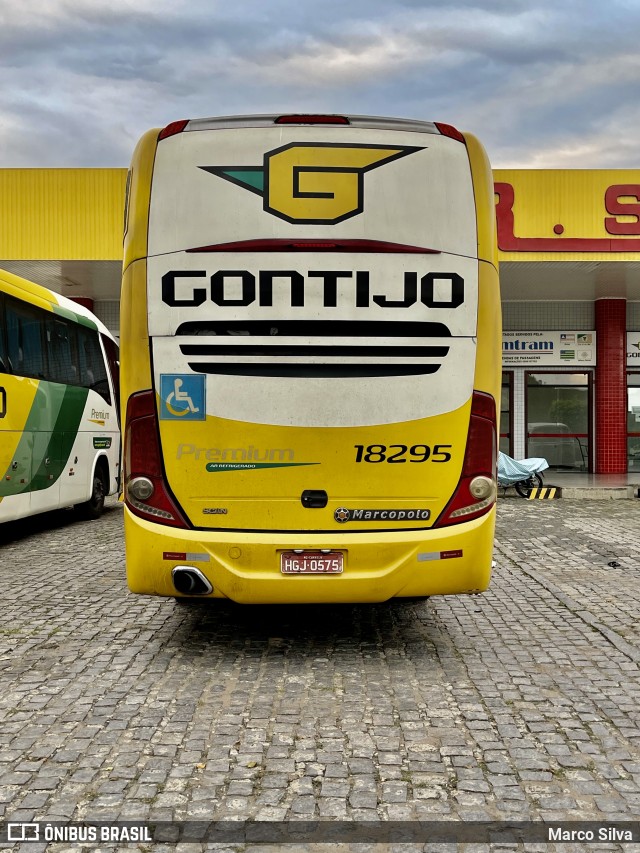 Empresa Gontijo de Transportes 18295 na cidade de Jequié, Bahia, Brasil, por Marco Silva. Número da foto: #8960299.
