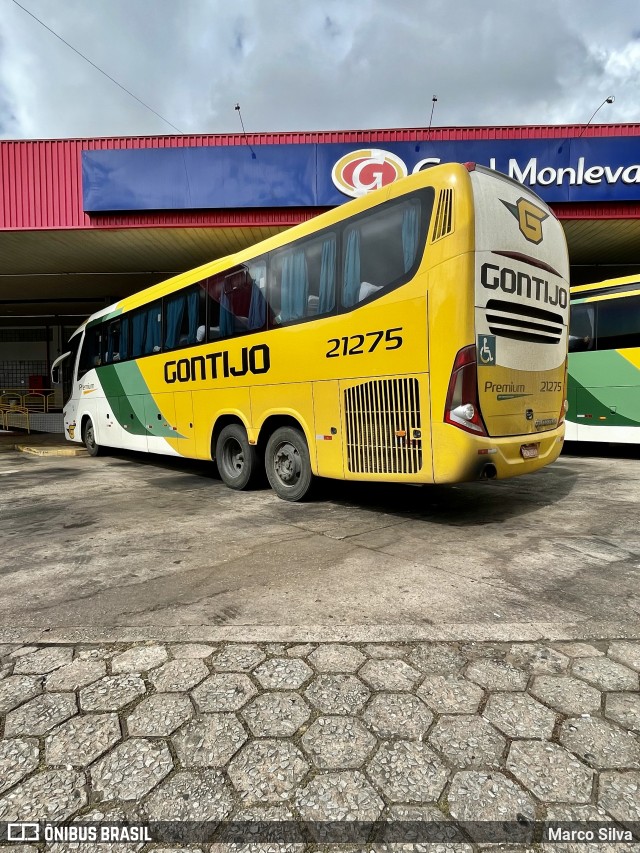 Empresa Gontijo de Transportes 21275 na cidade de João Monlevade, Minas Gerais, Brasil, por Marco Silva. Número da foto: #8960816.
