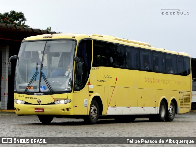 Viação Itapemirim 5853 na cidade de Vitória da Conquista, Bahia, Brasil, por Felipe Pessoa de Albuquerque. Número da foto: #8961492.