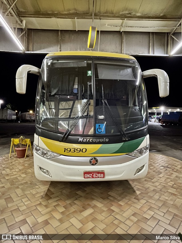 Empresa Gontijo de Transportes 19390 na cidade de Perdões, Minas Gerais, Brasil, por Marco Silva. Número da foto: #8960903.