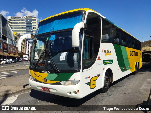 Empresa Gontijo de Transportes 17220 na cidade de Belo Horizonte, Minas Gerais, Brasil, por Tiago Wenceslau de Souza. ID da foto: 8962020.