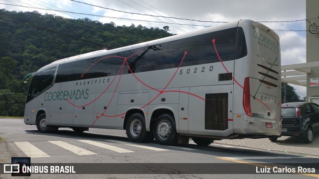 Companhia Coordenadas de Transportes 50220 na cidade de Juiz de Fora, Minas Gerais, Brasil, por Luiz Carlos Rosa. ID da foto: 8961847.