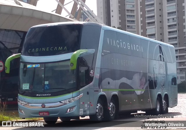 Viação Garcia 8634 na cidade de Jundiaí, São Paulo, Brasil, por Wellington Oliveira. Número da foto: #8961809.