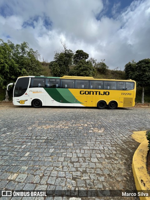 Empresa Gontijo de Transportes 17270 na cidade de João Monlevade, Minas Gerais, Brasil, por Marco Silva. ID da foto: 8960808.