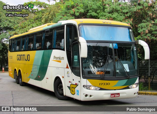 Empresa Gontijo de Transportes 17330 na cidade de São Paulo, São Paulo, Brasil, por Pablo Domingos. ID da foto: 8960488.