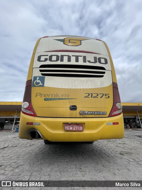 Empresa Gontijo de Transportes 21275 na cidade de Feira de Santana, Bahia, Brasil, por Marco Silva. Número da foto: #8960251.