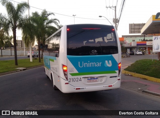 Unimar Transportes 21024 na cidade de Cariacica, Espírito Santo, Brasil, por Everton Costa Goltara. ID da foto: 8960163.