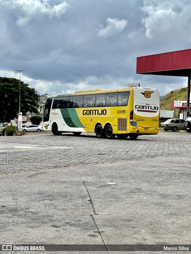 Empresa Gontijo de Transportes 12815 na cidade de João Monlevade, Minas Gerais, Brasil, por Marco Silva. ID da foto: 8960828.