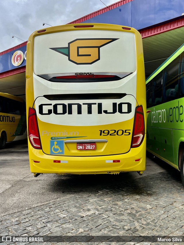 Empresa Gontijo de Transportes 19205 na cidade de João Monlevade, Minas Gerais, Brasil, por Marco Silva. ID da foto: 8960812.