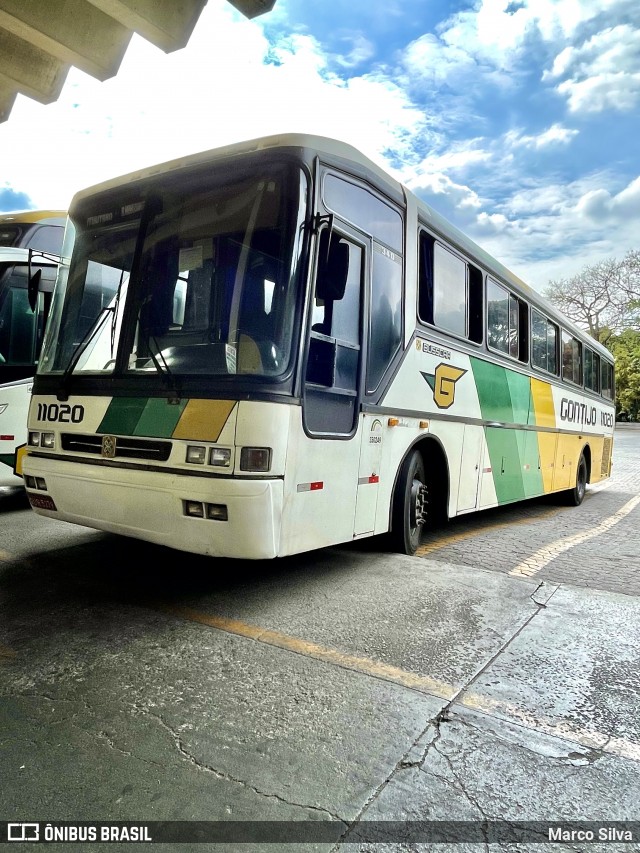 Empresa Gontijo de Transportes 11020 na cidade de Belo Horizonte, Minas Gerais, Brasil, por Marco Silva. ID da foto: 8960850.