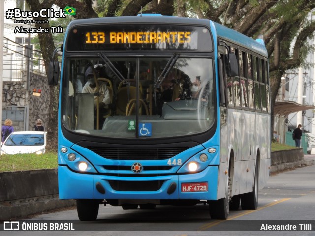 VSFL - Viação São Francisco 448 na cidade de Juiz de Fora, Minas Gerais, Brasil, por Alexandre Tilli. Número da foto: #9037737.
