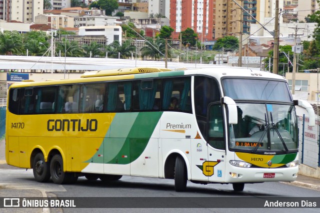 Empresa Gontijo de Transportes 14170 na cidade de Ribeirão Preto, São Paulo, Brasil, por Anderson Dias. ID da foto: 9038225.