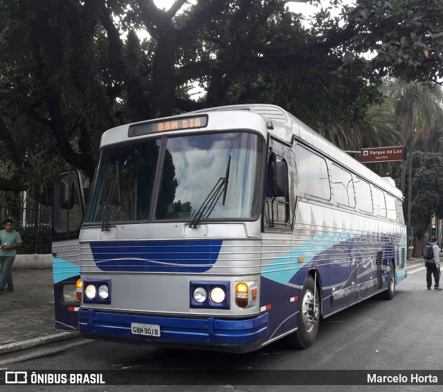 Ônibus Particulares GBN9018 na cidade de São Paulo, São Paulo, Brasil, por Marcelo Horta. ID da foto: 9039038.