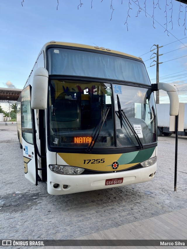 Empresa Gontijo de Transportes 17255 na cidade de Bayeux, Paraíba, Brasil, por Marco Silva. ID da foto: 9036787.