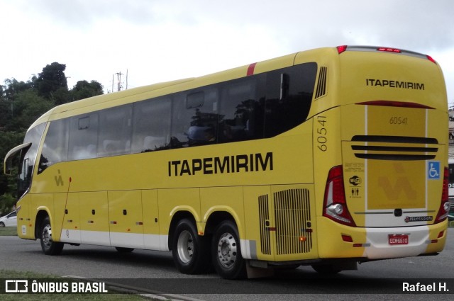 Viação Itapemirim 60541 na cidade de Barra do Piraí, Rio de Janeiro, Brasil, por Rafael H.. Número da foto: #9037639.