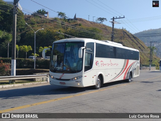 Paraibuna Transportes 20014 na cidade de Juiz de Fora, Minas Gerais, Brasil, por Luiz Carlos Rosa. ID da foto: 9036655.