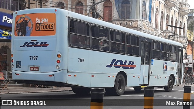 SOUL - Sociedade de Ônibus União Ltda. 7197 na cidade de Porto Alegre, Rio Grande do Sul, Brasil, por Max Ramos. ID da foto: 9037670.