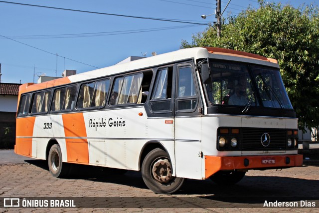 Rápido Goiás 399 na cidade de Itaberaí, Goiás, Brasil, por Anderson Dias. ID da foto: 9038475.