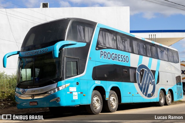 Auto Viação Progresso 6023 na cidade de Serra Talhada, Pernambuco, Brasil, por Lucas Ramon. ID da foto: 9037188.