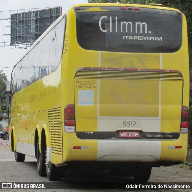 Viação Itapemirim 8819 na cidade de Belém, Pará, Brasil, por Odair Ferreira do Nascimento. ID da foto: 9036879.