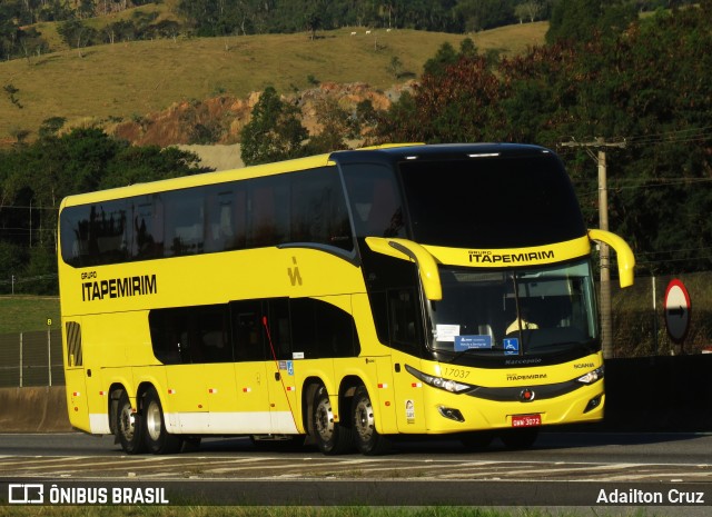 Viação Itapemirim 17037 na cidade de Roseira, São Paulo, Brasil, por Adailton Cruz. Número da foto: #9038224.