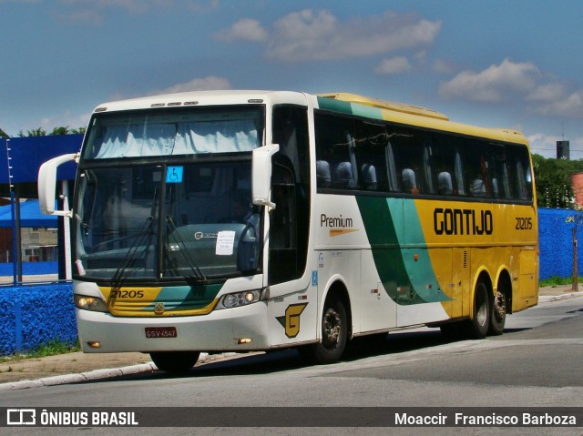 Empresa Gontijo de Transportes 21205 na cidade de São Paulo, São Paulo, Brasil, por Moaccir  Francisco Barboza. ID da foto: 9037283.