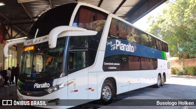 Planalto Transportes 2111 na cidade de Santa Maria, Rio Grande do Sul, Brasil, por Busologo Holken. ID da foto: 8963614.