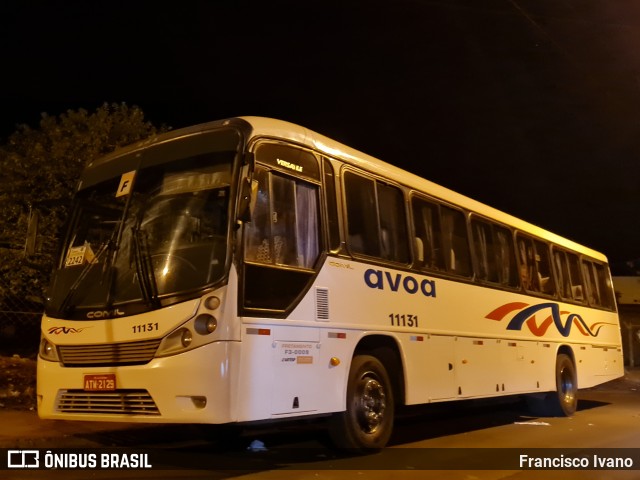 AVOA - Auto Viação Ourinhos Assis 11131 na cidade de Assis, São Paulo, Brasil, por Francisco Ivano. ID da foto: 8962367.