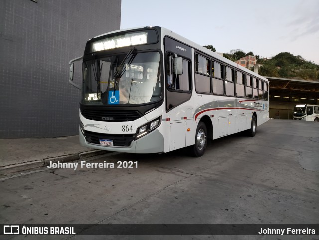 Auto Ônibus Moratense 864 na cidade de Francisco Morato, São Paulo, Brasil, por Johnny Ferreira. Número da foto: #8962590.