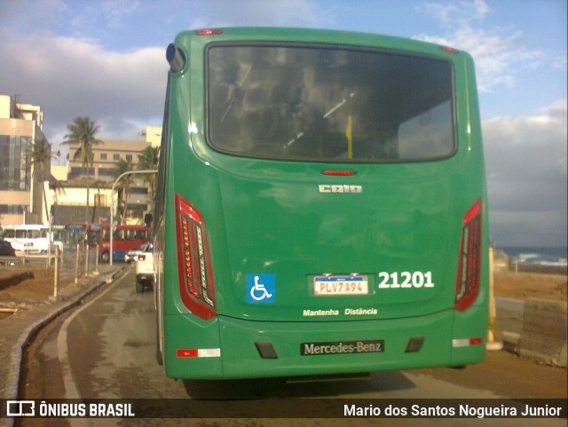 OT Trans - Ótima Salvador Transportes 21201 na cidade de Salvador, Bahia, Brasil, por Mario dos Santos Nogueira Junior. Número da foto: #8963710.