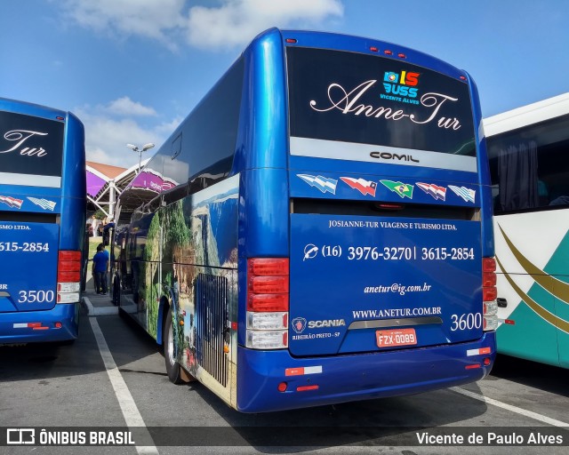 Anne-Tur 3600 na cidade de Aparecida, São Paulo, Brasil, por Vicente de Paulo Alves. Número da foto: #8964034.