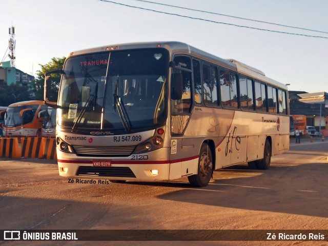 Transmac Turismo RJ 547.009 na cidade de Rio de Janeiro, Rio de Janeiro, Brasil, por Zé Ricardo Reis. Número da foto: #8963855.