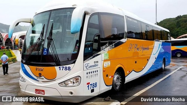 Empresa de Ônibus Circular Nossa Senhora Aparecida 1788 na cidade de Aparecida, São Paulo, Brasil, por David Macedo Rocha. ID da foto: 8963269.