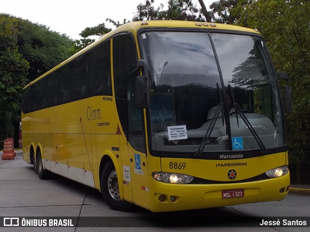 Viação Itapemirim 8869 na cidade de São Paulo, São Paulo, Brasil, por Jessé Santos. Número da foto: #8964226.