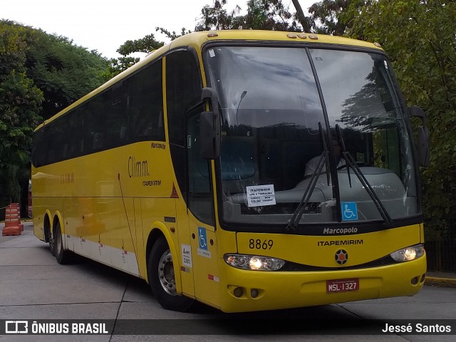 Viação Itapemirim 8869 na cidade de São Paulo, São Paulo, Brasil, por Jessé Santos. ID da foto: 8964226.