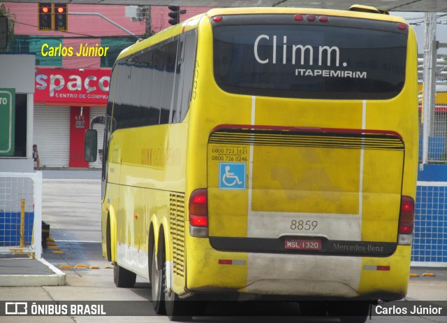 Viação Itapemirim 8859 na cidade de Goiânia, Goiás, Brasil, por Carlos Júnior. ID da foto: 8966765.