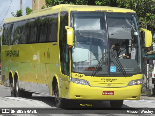 Viação Itapemirim 9549 na cidade de Fortaleza, Ceará, Brasil, por Alisson Wesley. Número da foto: #8967487.